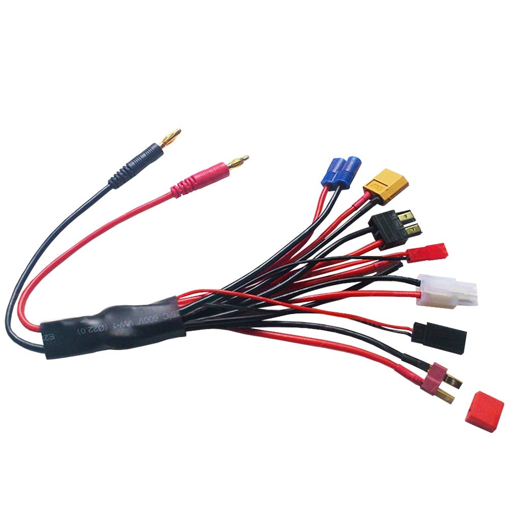 4.0mm banana connector to Female Tamiya Futaba TRX EC3 JST XT60 Multifunctional Lipo charger RC charger adaptor