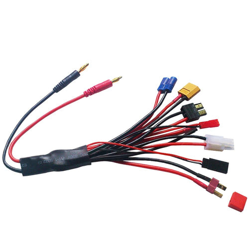 4.0mm banana connector to Female Tamiya Futaba TRX EC3 JST XT60 Multifunctional Lipo charger RC charger adaptor