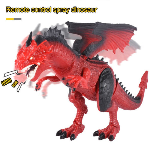 Remote Control RC Dragon Walking Dinosaur Toy with Light Sound Kids Toy Gifts NSV775