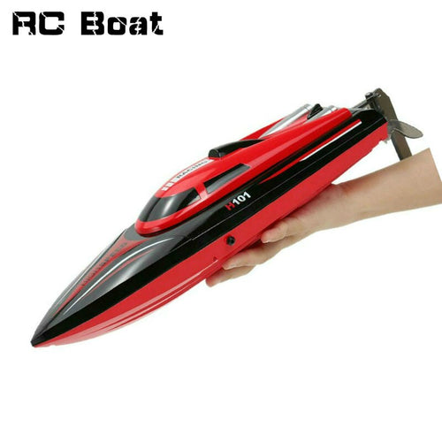 High Speed Remote Control Electric Boat H101 2.4GHz 4 Channel 30km/h RC Boat for Pools Lakes and Outdoor Adventure