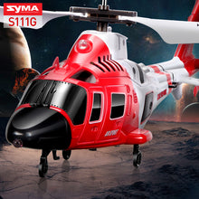 SYMA S111G Attack Marines RC Helicopter With LED Light 3.5CH Helicopter Remote Control RC Drone Shatterproof Toys For Children