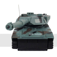 Abbyfrank RC Tank Battle Toy Tank 1:22 Radio Remote Control RC Tank Model Classic Toys For Kids 360 Rotation Music LED