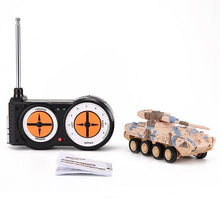 YUKALA 1:72 Radio Remote Control Mini RC German Military Stricker Artillery Car Type-G Electric Airsoft Mini RC Tank