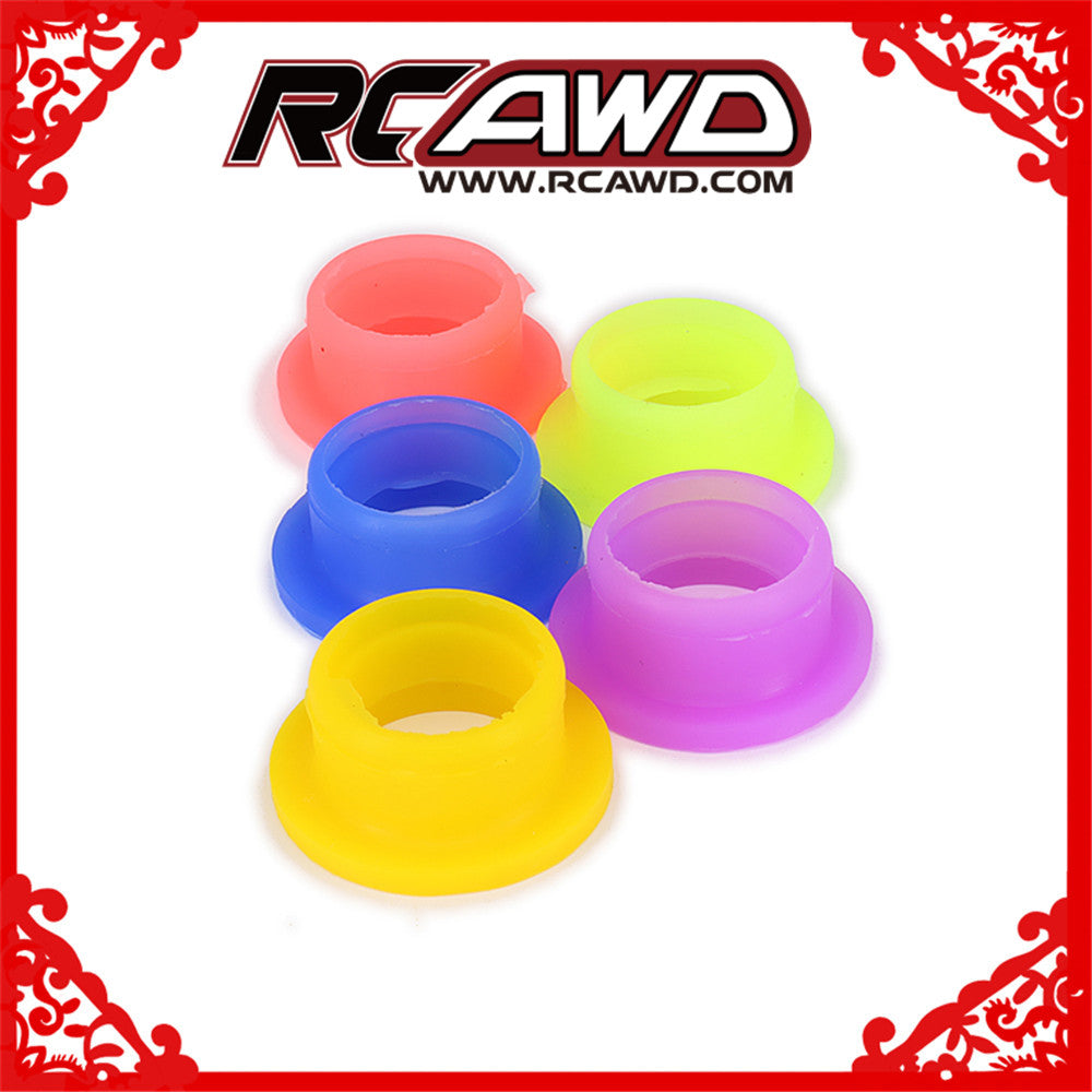 Rc nitro engine Joint Exhaust Rubber Adapter Silicone pipe 8*10 Exhaust Tubing Coupler Gasket 1/8 1/10 Nitro Hobby Model Car HSP