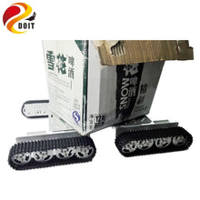 DOIT Smart Car Tank Crawler Caterpillar Vehicles Wall-e Robot with Large Load