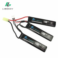 Limskey Power Polymer Lipo Battery 11.1V 1400mah 25C 3S Tamiya/T/XT60 Plug For Mini Airsoft Guns Battery RC Model Bateria