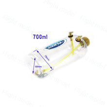New Flight Model RC Fuel Tank Transparent Plastic 260ML 360ML 500ML 1000ML For RC Airplane Model