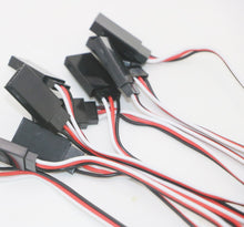 10pcs 100mm/150mm/200mm/300mm/500mm RC Servo Extension Cord Cable Wire Lead JR For Rc Helicopter Rc Drone
