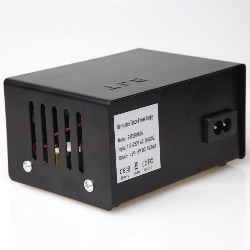 New High duty Digital DUAL Tattoo Power Supply Black LEDTattoo ink Pow