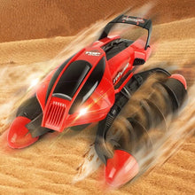 RC Stunt Tank Nitro Remote Control Car Caminhao De Controle Remoto Driving OnWater and Land Amphibious Electric Toys Children