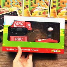 FARFEJI Red Remote Controlled Train Electric Rc Train Remote Toys For Children Wooden Tracks Rc Train Remote Control