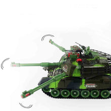 RC Tank 1/20 9CH 27Mhz Infrared RC Battle Tank Cannon & Emmagee Remote Control Tank remote toys for boys Xmas Gifts For Kids