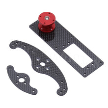 Carbon Fiber Servo Rudder Tray Mount Self Adjusting Futaba JR Kit With Offset Bellcrank Accessories for 20-50cc RC Scale Plane