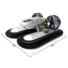 Amphibious Transport Dock Remote Control Hovercraft RC Boat Hovership 2.4G 6CH Work On Water 3pcs Battery Best Gift Toys For Kid