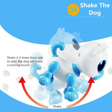 Intelligent Electronic Smart Pet Robot Dog With remote control Sound recording Touch Cute Model Educational Toys For Children