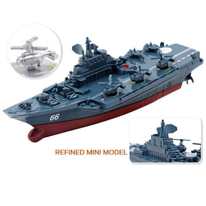 RC Boat 2.4GHz Remote Control Ship Warship Battleship Cruiser High Speed Boat RC Racing Toy