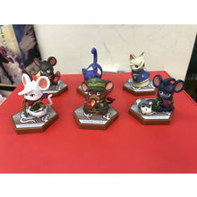 Mobile Suit Gundam IRON-BLOODED ORPHANS Cat & Mouse Cosplay Ver. Action Figure Toy 6pcs/set 5cm KT4108
