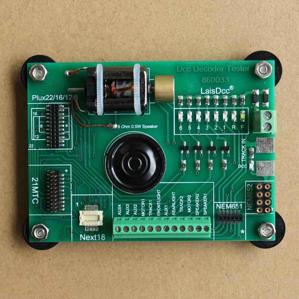 860033 Dcc Decoder Tester Pro for model train and model railway fans/LaisDcc Brand
