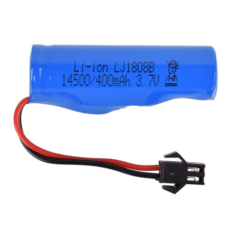 3.7v 400mAh 14500 Li-ion Battery Electric RC car upgrade lithium battery CREATIVE DOUBLE STAR Double-sided stunt dump truck