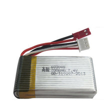 7.4V 700mAh 25C Lipo battery For MJXRC X600 F46 aircraft model aircraft JXD391V Lipo battery 2s 7.4V 700mAh 603048 JST plug