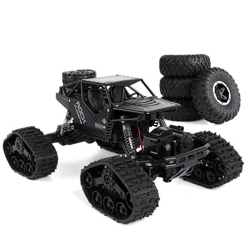 Electric Rc Car Rock Crawler Remote Control Toys Change Track Tire Radio-Controlled Cars Gifts Toys For Boys Rc Crawler Wheel