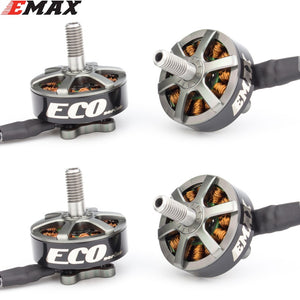 1PCS/2PCS/4PCS Emax ECO Series 2306 6S 1700KV 4S 2400KV Brushless Motor For RC Models Spare Part DIY Accessories