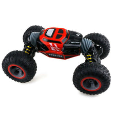 Rc Car 2.4Ghz 1/16 4WD Remote Control Car Amphibious Vehicle Double-Sided Stunt Car RC Stunt Car Vehicle Toy Xmas Gifts