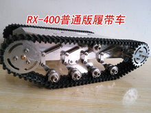 RC Metal Tank Chassis Crawler Caterpillar Tracked Vehicle Track RX-400 Flexible Damping Robot off-road Large Load DIY RC Toy