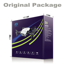 S9HW Mini Drone With Camera S9 No Camera RC Quadcopter Foldable Drones Altitude Hold RC Quadcopter WiFi FPV Pocket Dron VS CX10W