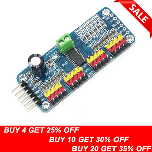 16 Channel 12-bit PWM/Servo Driver-I2C interface Module For Raspberry Pi Shield Module Servo Shield For Arduino Diy Kit