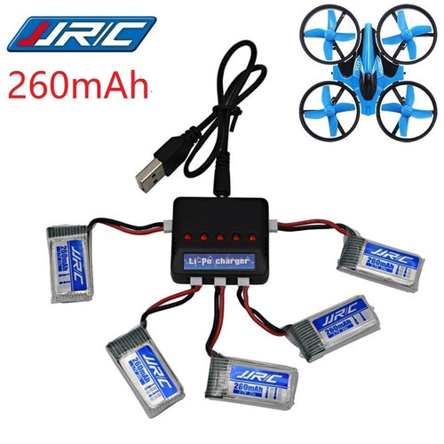 Original JJRC H36 battery 3.7V 260mAh For JJRC E010 E011 E012 E013 Furibee F36 RC Quadcopter Parts Lipo Battery and Charger