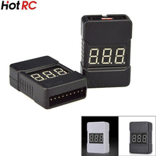 HotRc BX100 1-8S Lipo Battery Voltage Tester/ Low Voltage Buzzer Alarm/ Battery Voltage Checker with Dual Speakers