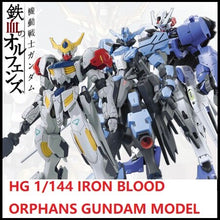 Original HG 1/144 Gundam Model Iron Blood Orphans Barbatos Astaroth Vidar Mobile Suit Kids Toys