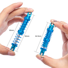 Oil Adjustable 70mm 80mm 90mm 100mm 110mm 120mm Alloy Aluminum Shock Absorber Damper for RC Car 1/10 Truck Parts D90 Axial SCX10