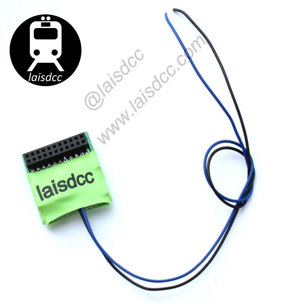 21PIN 21MTC DCC LOCO DECODER WITH 6 FUNCTION FOR HO & N SCALE MODEL TRAIN 870019 with Stayin Alive wires/LaisDcc/KungFu Series