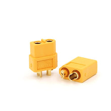 10PCS AMASS XT60 XT-60 XT60 Male Female Bullet Connectors Plugs Black Yellow For RC Lipo Battery 5Pairs Quadcopter Helicopter