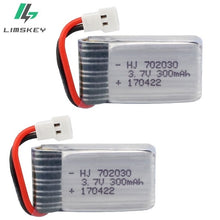 2pcs/sets 3.7V 300mAH Lipo Battery For E55 Udi U816 U830 F180 FY530 Remote control helicopter 3.7V 300mAH 15C XH plug Wholesale