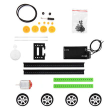 New Arrival Self assembly DIY Battery Powered Mini Car Model Kit Children Kids Educational Not Remote Tontrol Toy Car Gift