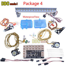 LED Front Rear lights + IC Lamp Group Headlight Kit For RC Crawler Trx4 RC Car Parts DIY Replacement Repair Accessories