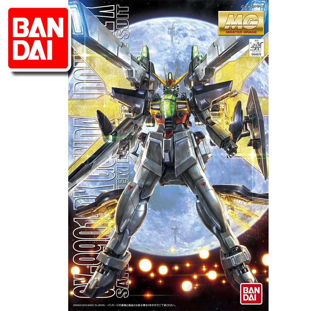 Japaness Original Gundam MG 1/100 Model GX-9901-DX Gundam Double X Mobile Suit Kids Toys