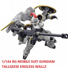 Gundam W Model RG 1/144 Banshee UNICORN TALLGEESE EW Delta Armor Unchained Mobile Suit Kids Toys BANDAI