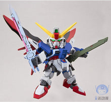 Original BANDAI SD Gundam Model Cute GUNDAM SEED DESTINY ZGMF-X42S Mobile Suit Kids Toy
