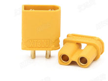 100pcs/lot Amass XT30U 2mm Antiskid Plug Connector Male+Female 2mm Golden Connector / Plug Upgrade XT30 ( 50 Pair )