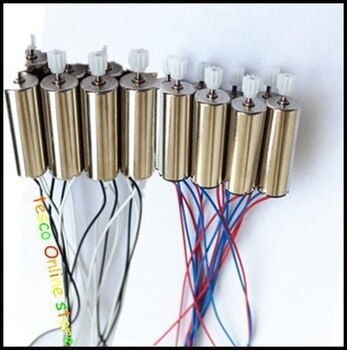 4PCS SYMA X5C-1 X5C X5 Motor With Whell Gear Engine A B Spear Parts Accessories For RC Drone