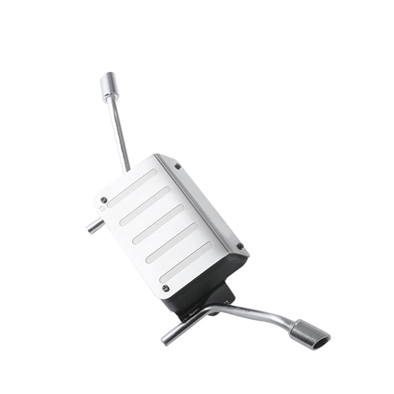 Metal Simulation Fuel Tank For Dj Traxxas Trx-4 Trx4 Exhaust Pipe Djc-9158 For Land Rover Rc Car Modification Parts