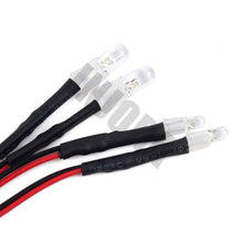 INJORA 4/8 LED Lights Red White Color for 1:10 RC Car Traxxas Tamiya HSP HPI RC Rock Crawler Axial SCX10 D90