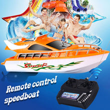 Racing Boat Remote Control Boat Rc Multicolor Rc Speedboat Racing Toy Speedboat Game Outdoors Electric Boat Electric Toy Rc Toy