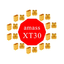 Amass Connector XT90S XT90-S Anti Spark XT30U XT60 XT90 MR30 XT60H Plugs Male Female FPV Drone Battery Connector