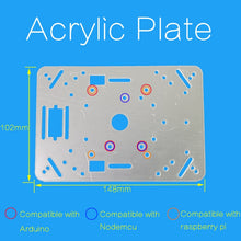 DOIT Low Price Transparent 148*102mm Acrylic Plate for Arduino, Raspberry Pi, Plastic Frame, Smart Car Chassis