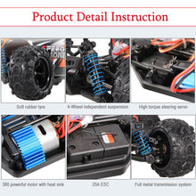 Original 4WD Off-Road RC Vehicle PXtoys NO.9302 Speed for Pioneer 1/18 2.4GHz Truggy High Speed RC Racing Car RTR